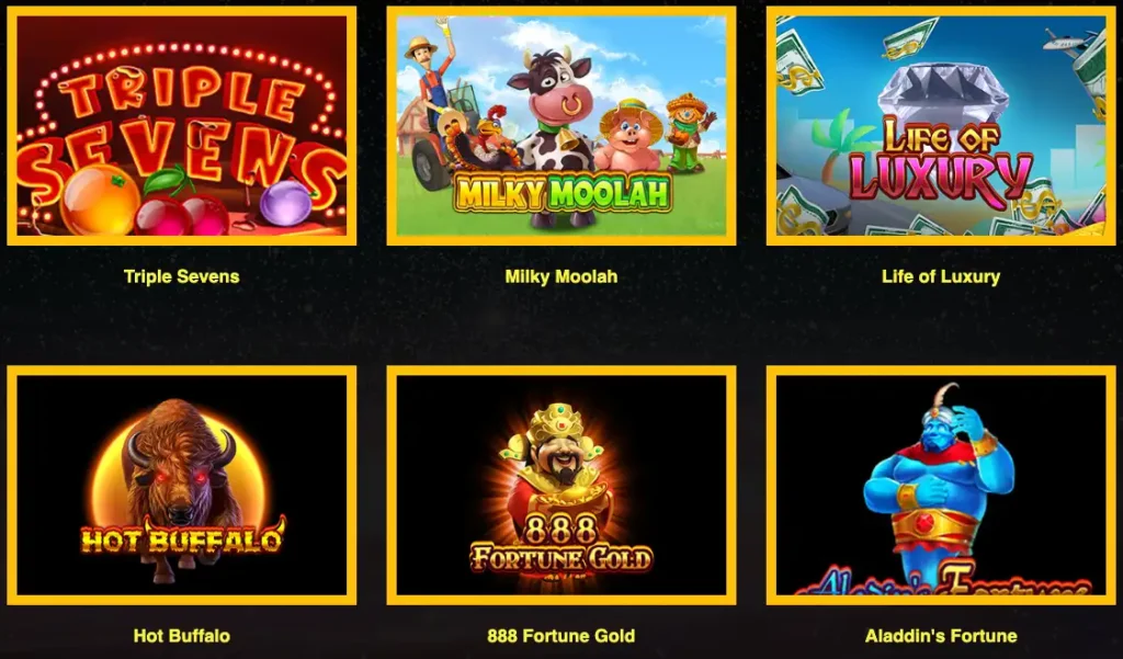 Some Games by Milky Way online Casino