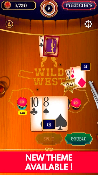 Blackjack casino app screenshot