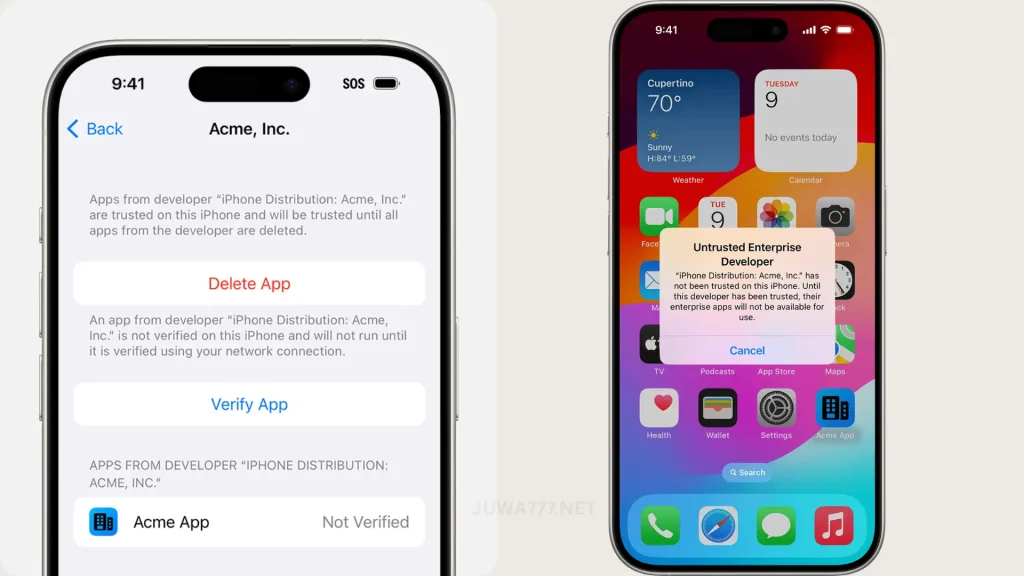 iOS Device Management Trust